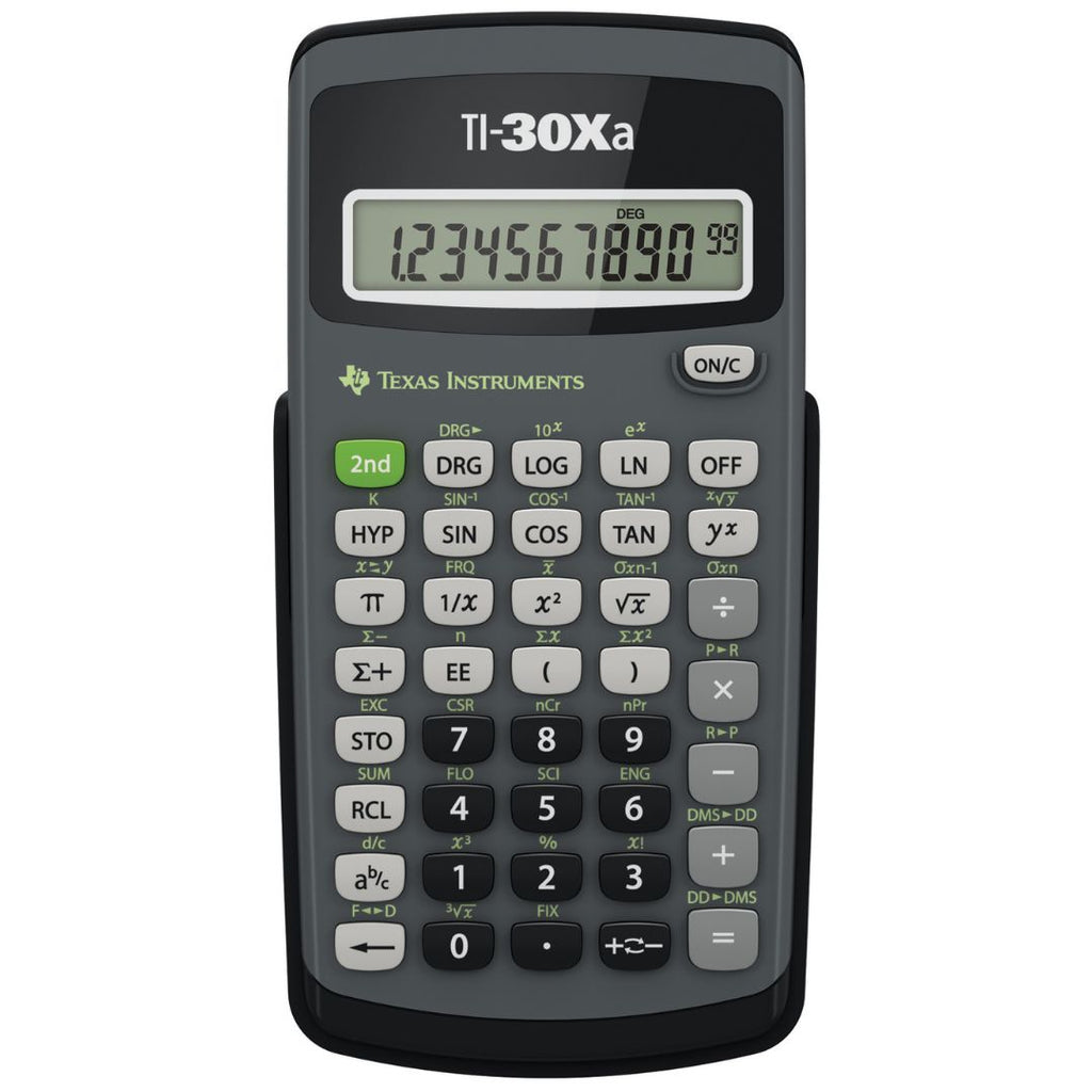 Calculatrice scientifique Texas Instruments TI-30 XA