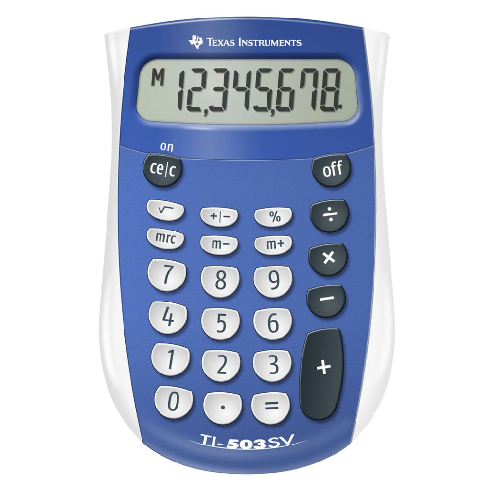 Calculadora Texas Instruments 4 Operaciones TI-503 SV blister