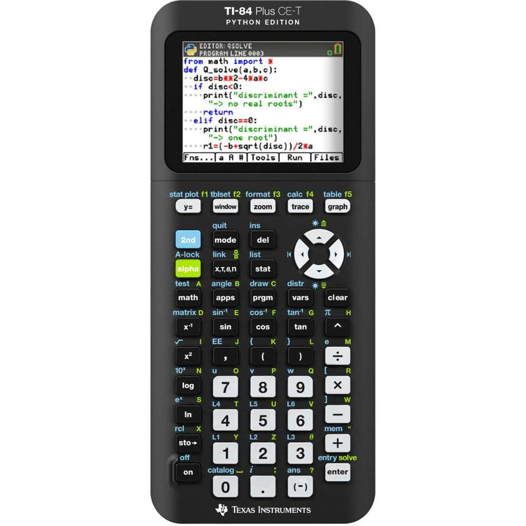 Calculadora Texas Instruments TI-84 Plus CE-T Python